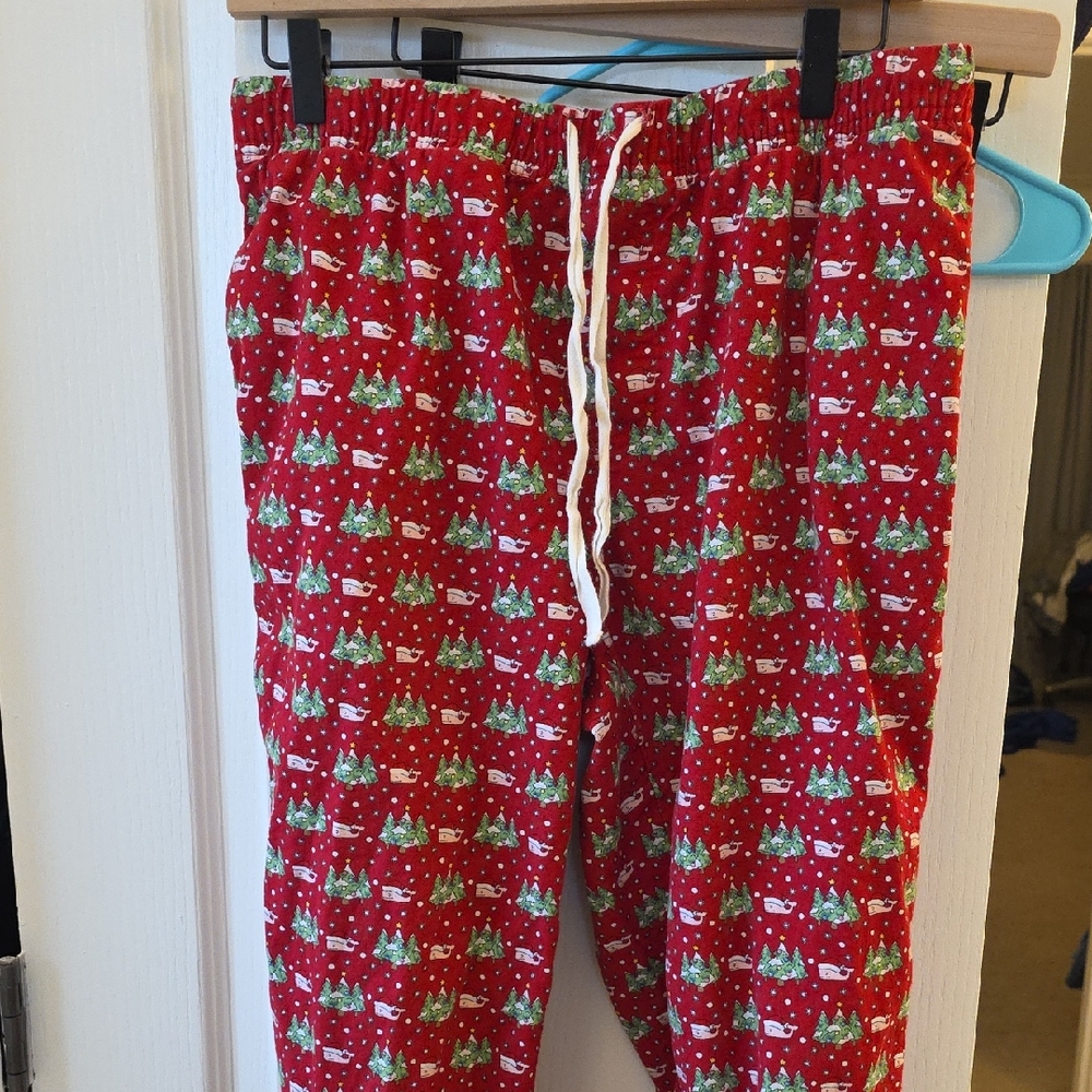 2/$6 Or $3/8 Bundle!! Vineyard Vines Mens Medium Christmas Pajama Bottoms